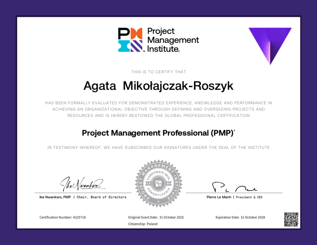 pmp certificate